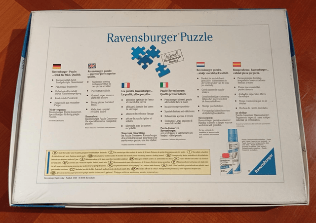 Puzzle ravensburger 1000 pièces westies