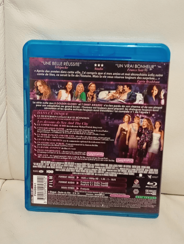 Blu Ray Sex and the city le film