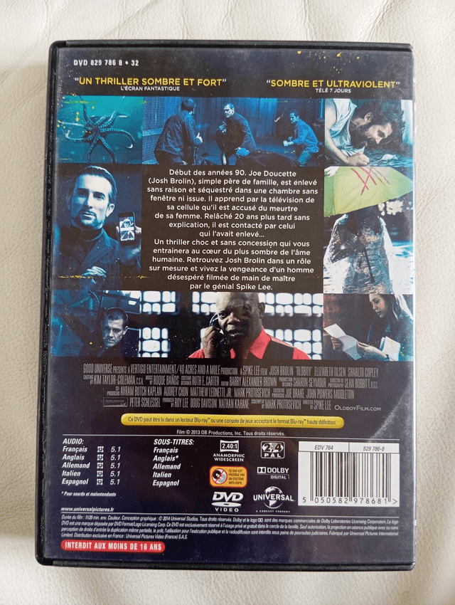 DVD Oldboy