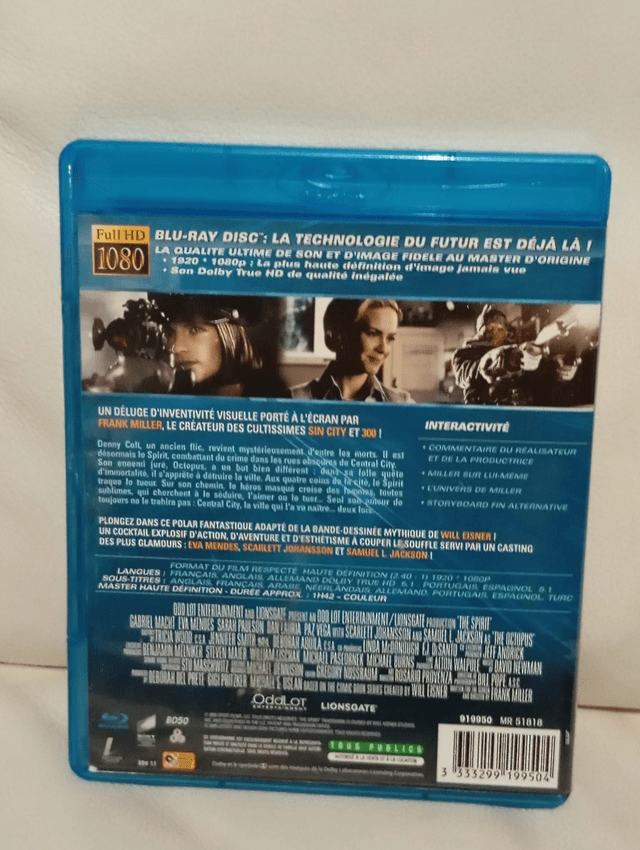 Blu Ray The spirit
