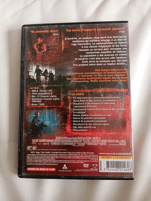 DVD 28 jours plus tard 