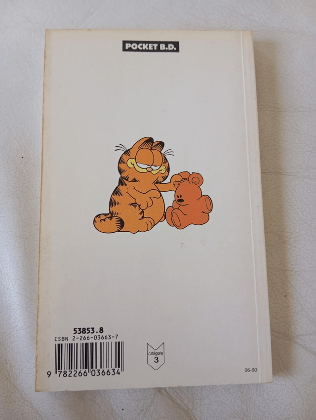 Bd pocket Garfield La faim justifie les moyens