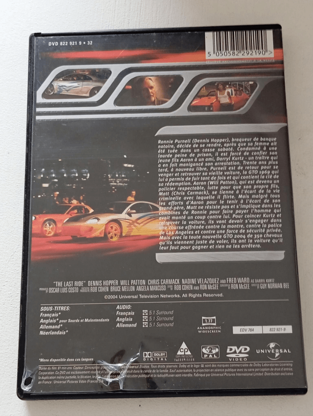 DVD The last ride