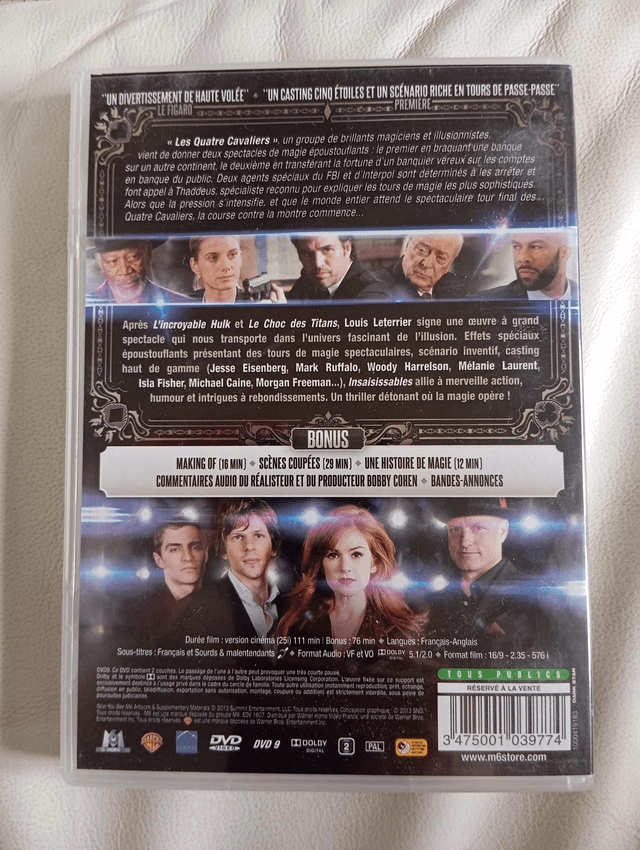 DVD Insaisissables 