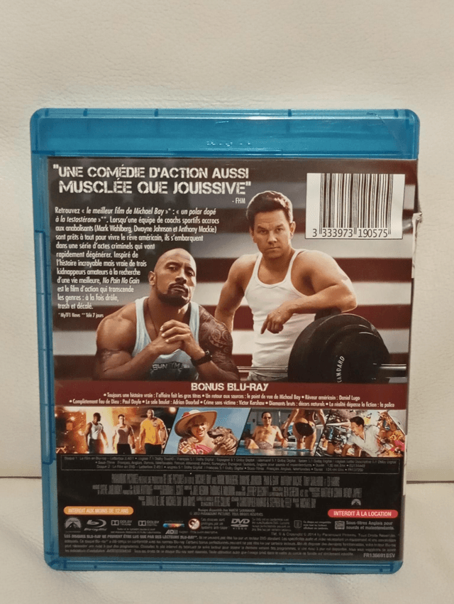 Blu Ray No pain no gain
