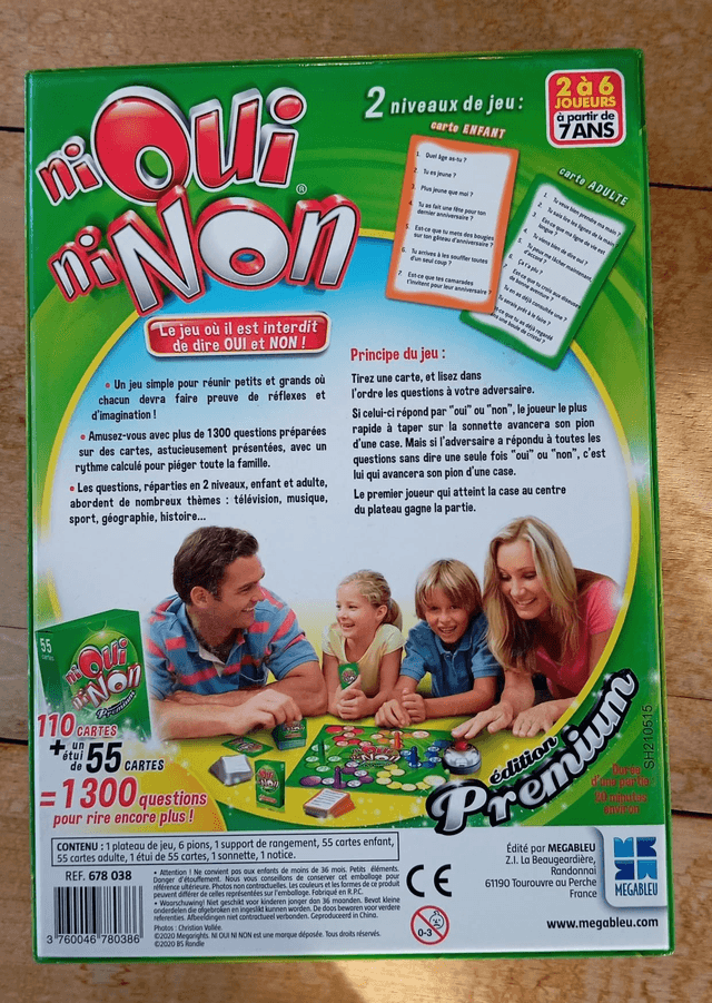 Jeu Ni oui Ni non édition premium 