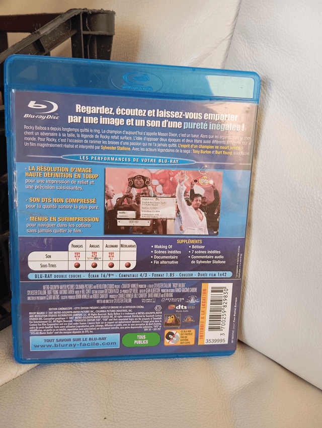 Blu ray Rocky Balboa 