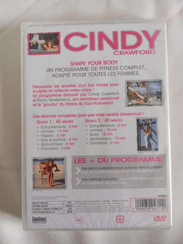 DVD Neuf Cindy Crawford 
