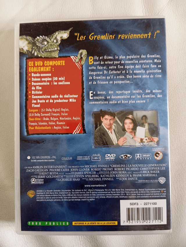 DVD Gremlins 2 