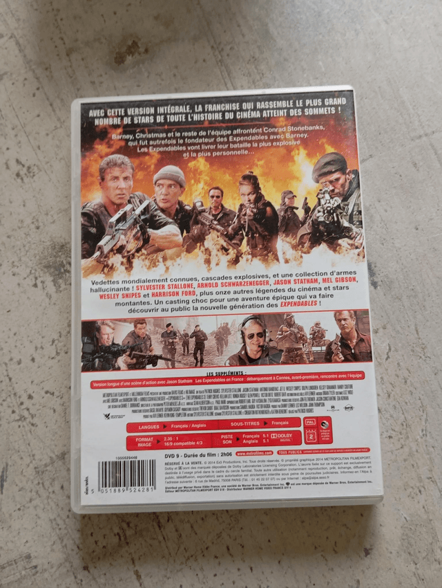 DVD Expendables 3