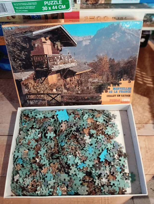 Puzzle Nathan 1000 pièces merveilles de la France