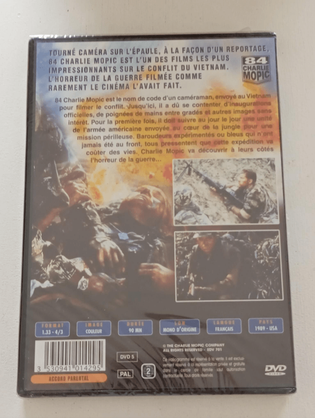 DVD neuf 84 Charlie Mopic