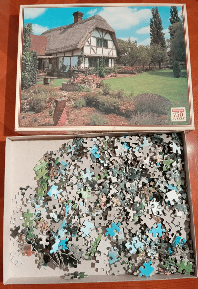 Puzzle corps de ferme Paddington 750 pièces 