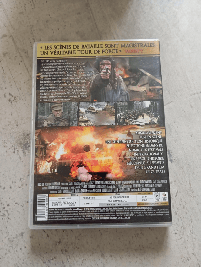 DVD white tiger
