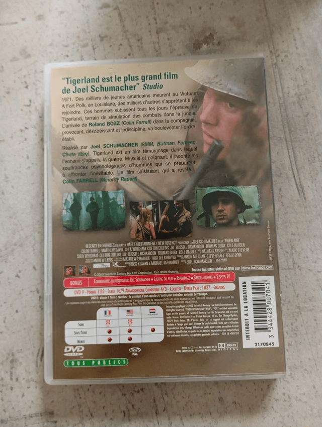 DVD Tigerland
