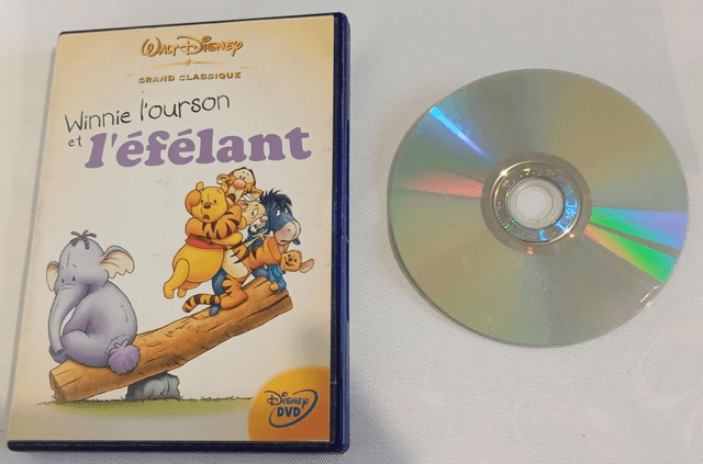 DVD Disney Winnie l'ourson et l'éfélant 