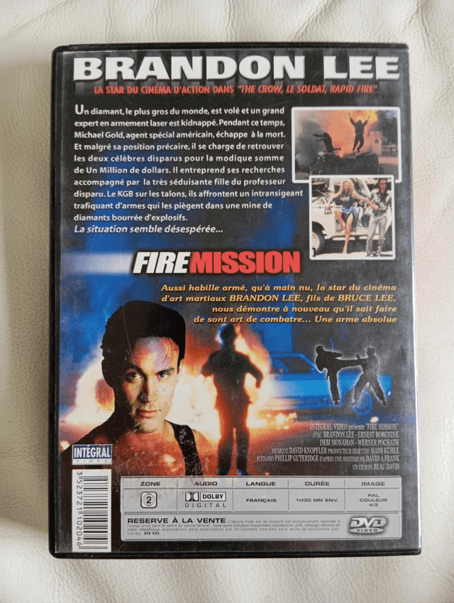 DVD fire mission 