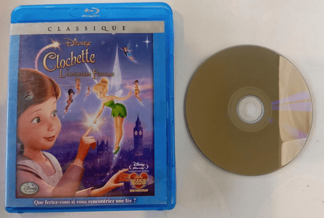 Blu ray Disney Fée clochette l'expédition féérique 