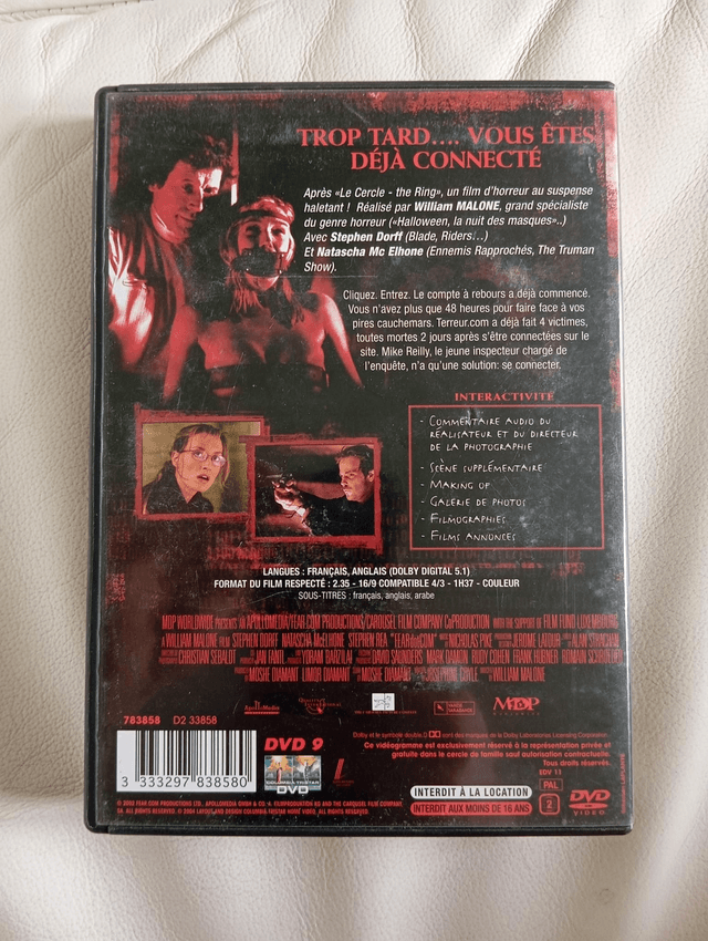 DVD Terreur.com