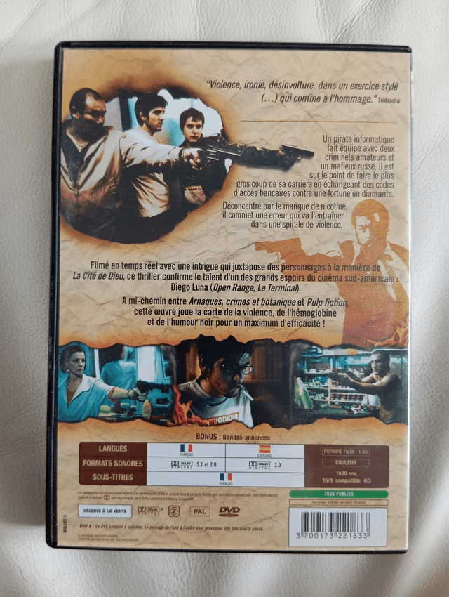 DVD Nicotina 