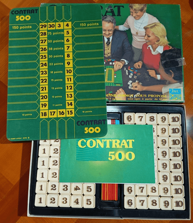 Jeu Contrat 500