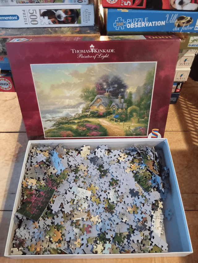 Puzzle Schmidt 1000 pièces Thomas Kinkade
