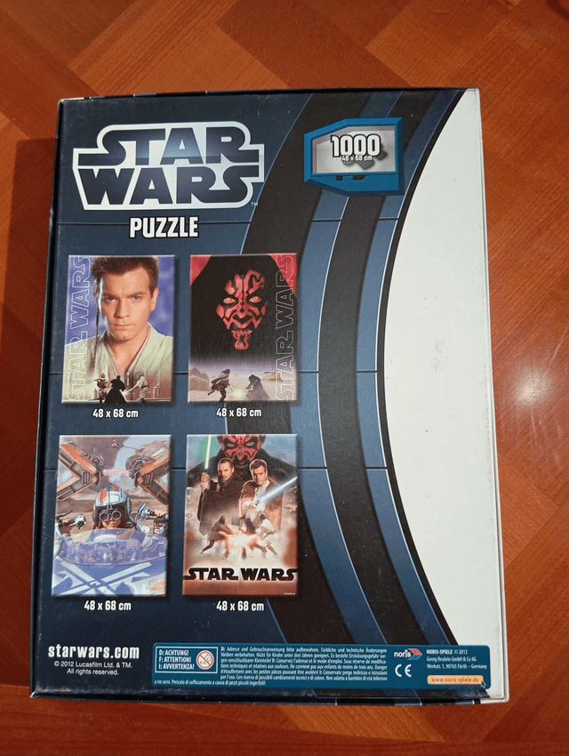 Puzzle 1000 pièces Star wars