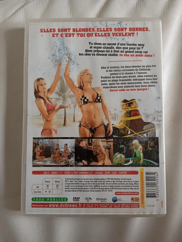 DVD Blonde movie 