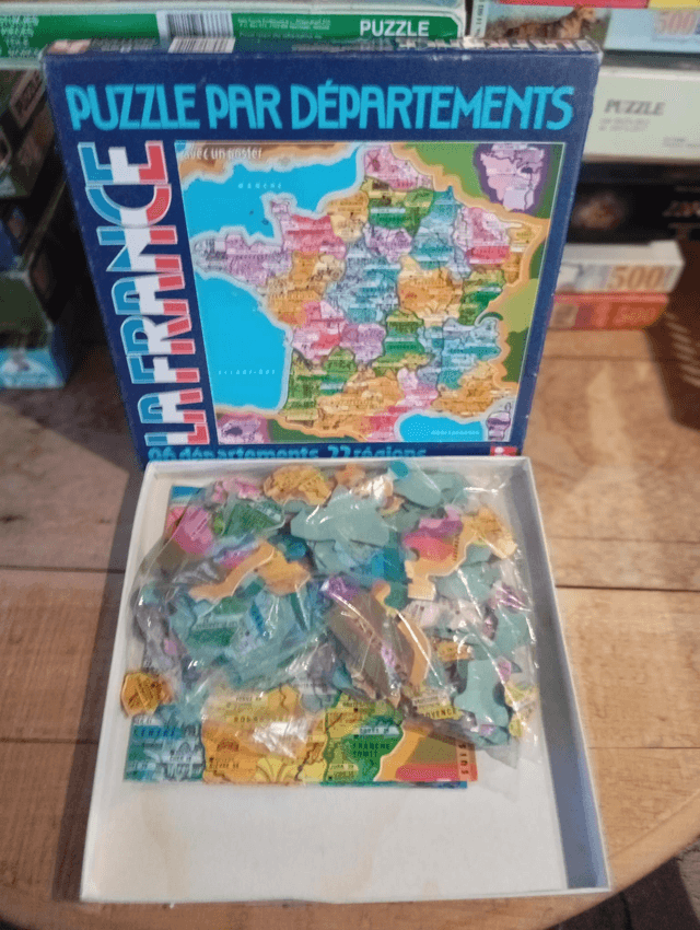 Puzzle La France par départements