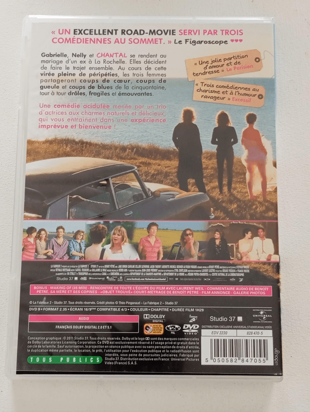 DVD Thelma Louise et Chantal