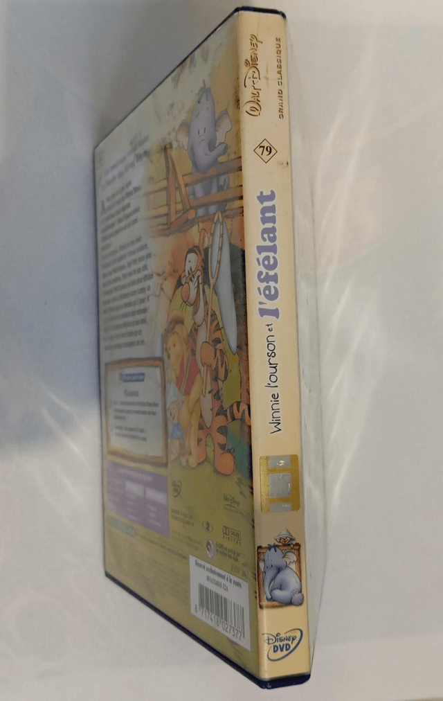 DVD Disney Winnie l'ourson et l'éfélant 