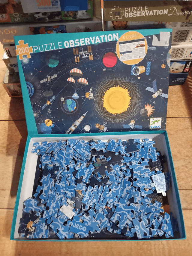 Puzzle observation Djeco 200 pièces astronaute