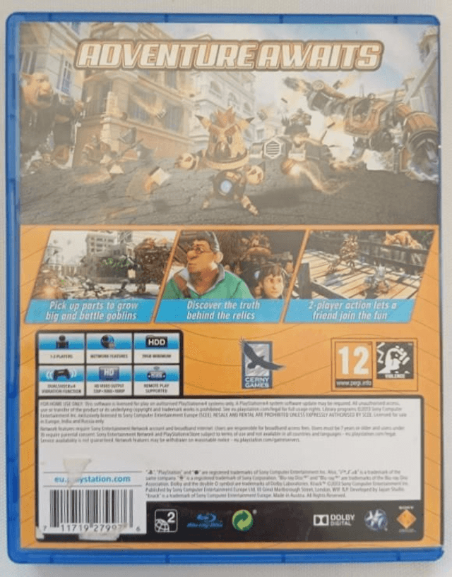 Jeu PS4 Knack