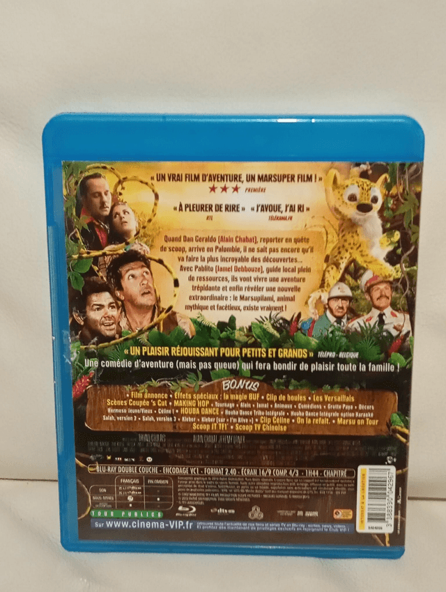 Blu ray Sur la piste du Marsupilami 