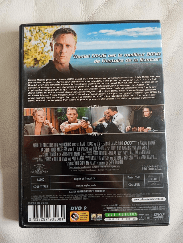 DVD 007 casino royale