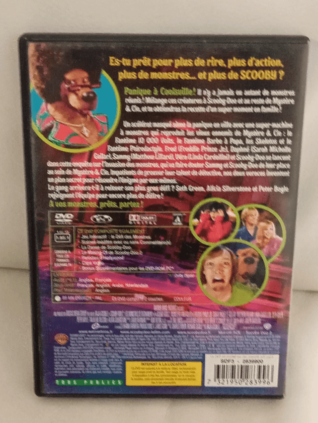 DVD Scooby doo 2