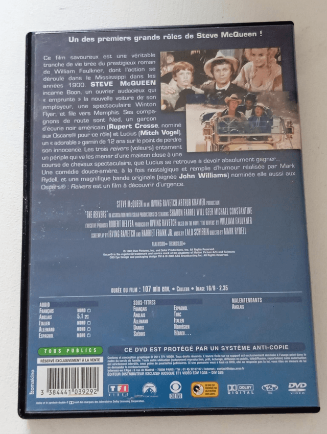 DVD The Reivers 