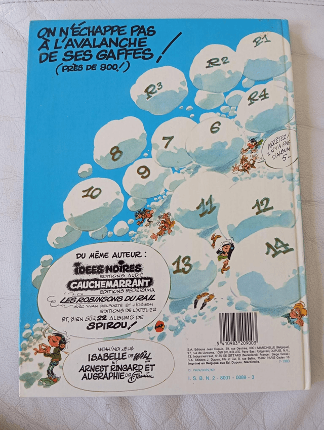 Bd Gaston Lagaffe Un gaffeur sachant gaffer #7