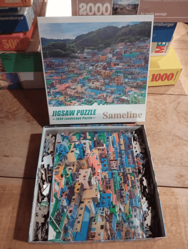 Puzzle jigsaw 1000 pièces sameline