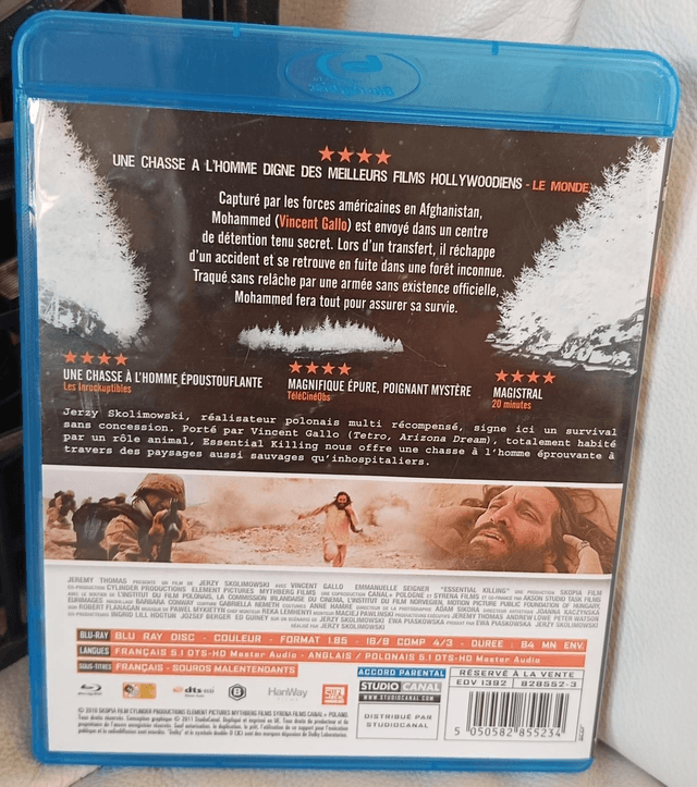 Blu ray Essential killing