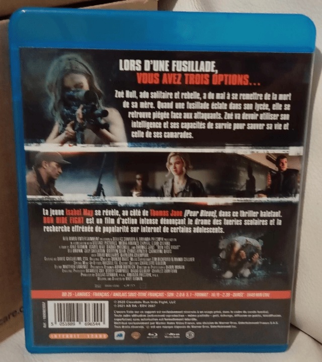 Blu ray Run hide fight