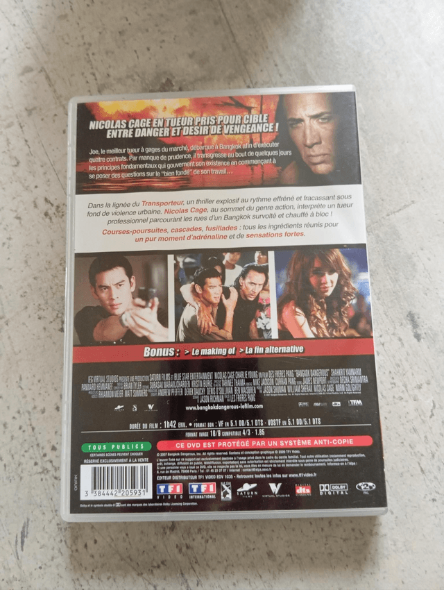 DVD Bangkok dangerous