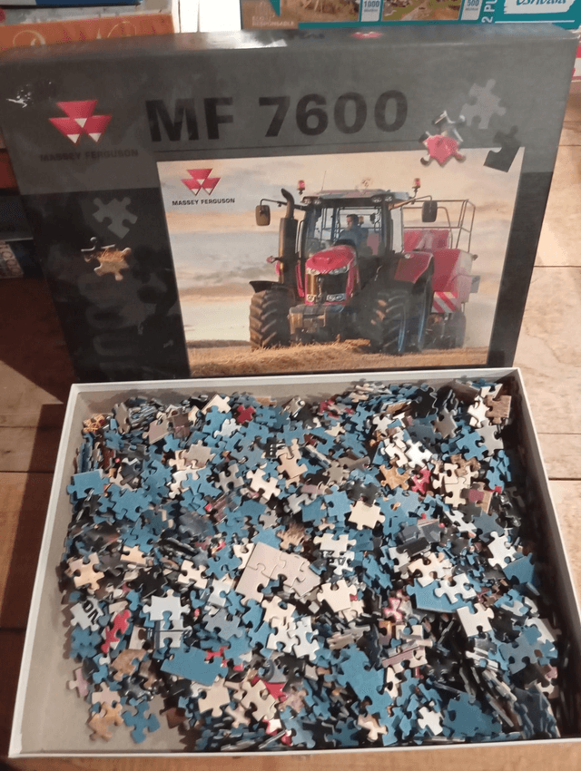 Puzzle Massey Ferguson 1000 pièces MF7600 
