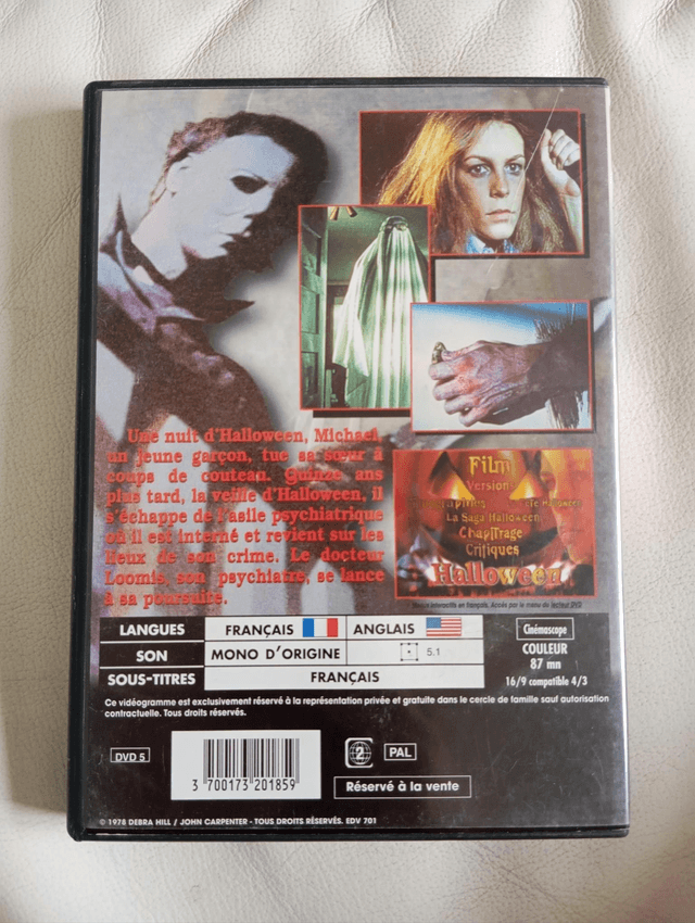 DVD Halloween 