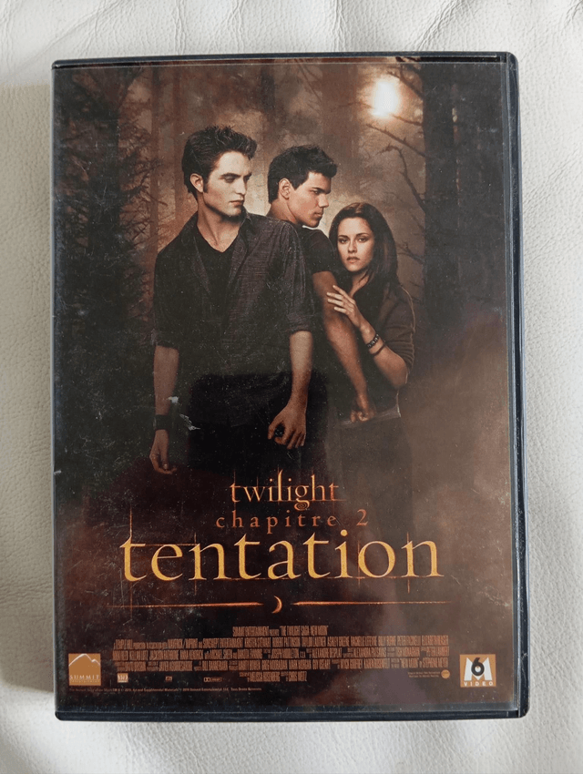 DVD Twilight chapitre 2 tentation 