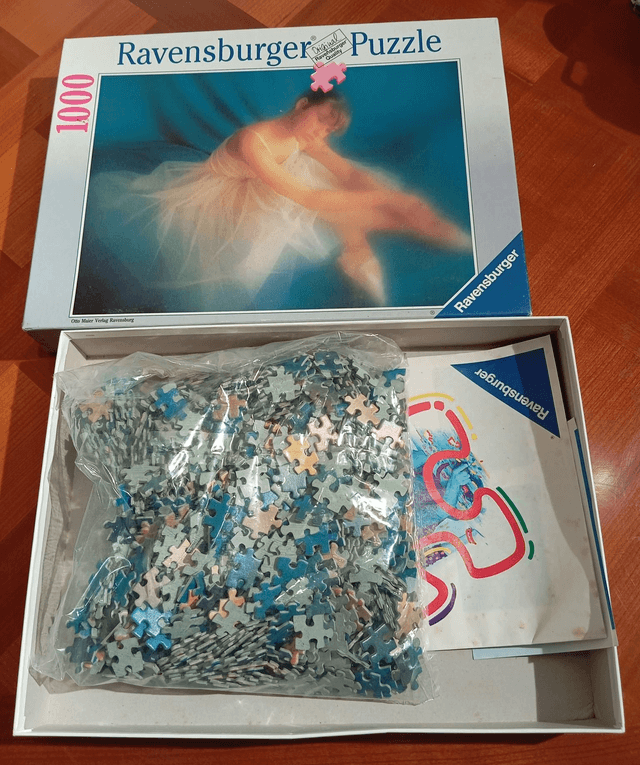 Puzzle ravensburger 1000 pièces danseuse