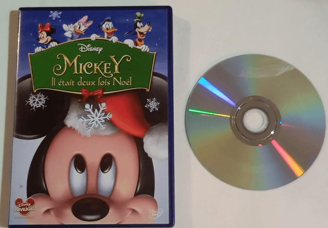 DVD Disney Mickey Il était deux fois Noël 