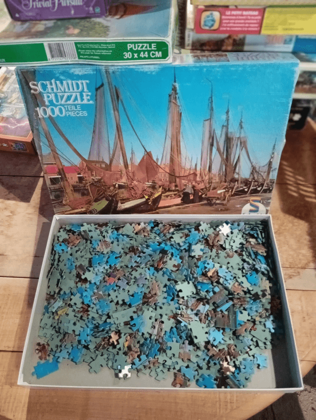 Puzzle Schmidt 1000 pièces bateaux 