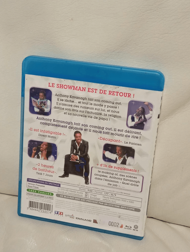 Blu ray Anthony Kavanagh Coming out