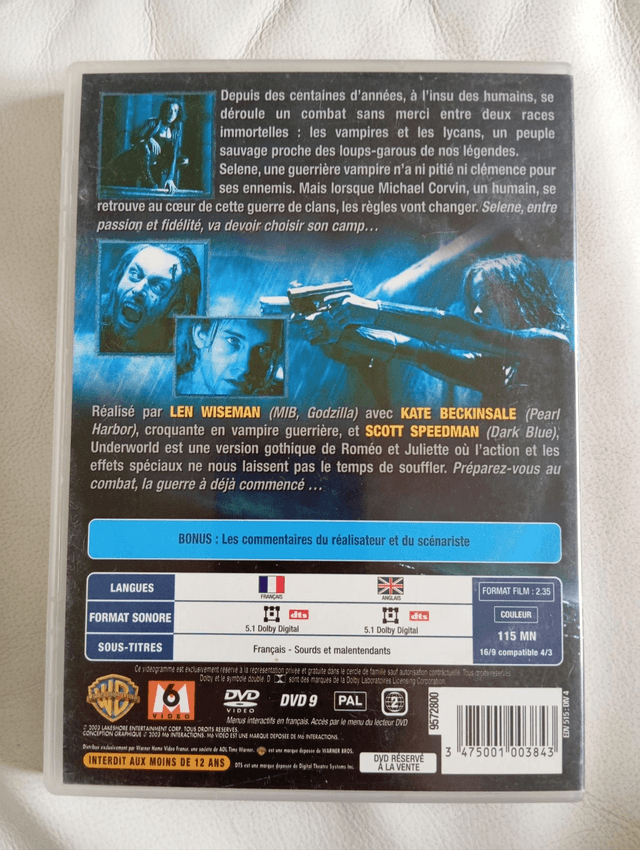 DVD Underworld 